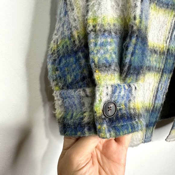 RAILS x Revolve Turner Jacket in Lime Cobalt Smoke‎ Sz S - Picture 7 of 13